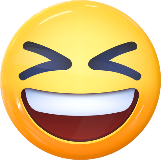 3D Haha Emoji